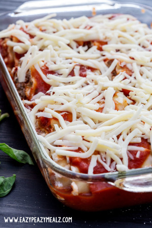 Spicy Italian Lasagna Roll Ups - Easy Peasy Meals