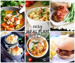 Easy Meal Plan #36
