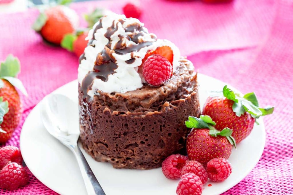 Molten Lava Protein Mug Cake Easy Peasy Meals