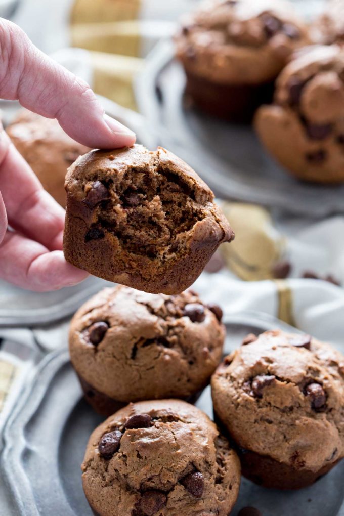 Bite-of-chocolate-muffin