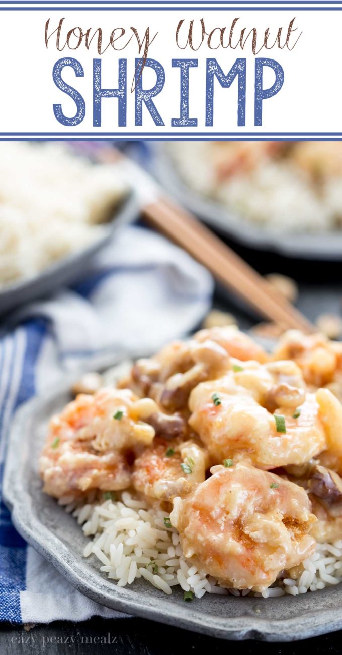 Honey Walnut Shrimp: Inspired by our favorite take-out, with an insanely delicious sauce! You won’t believe how easy this is to make.