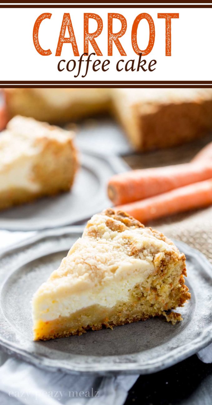 Carrot Coffee Cake, a delicious breakfast or dessert