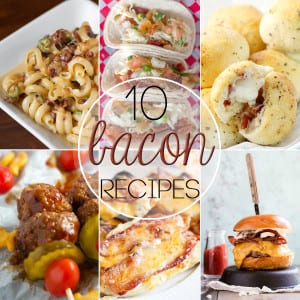 10 Bacon recipes