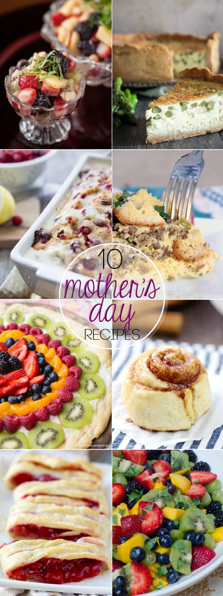 10 Mother's Day Recipes - Easy Peasy Meals