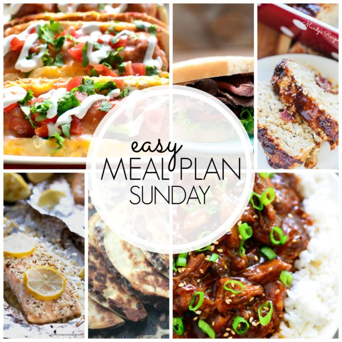 Meal plan recipe planning