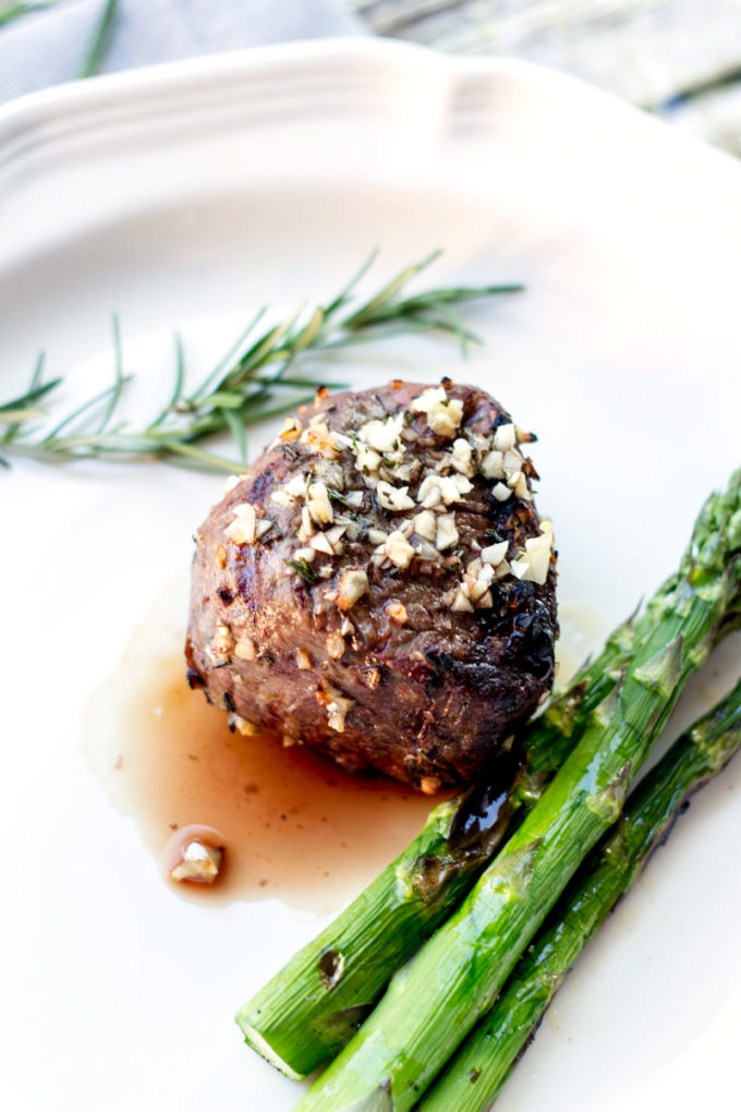 10 Garlic Clove Marinated Grilled Filet