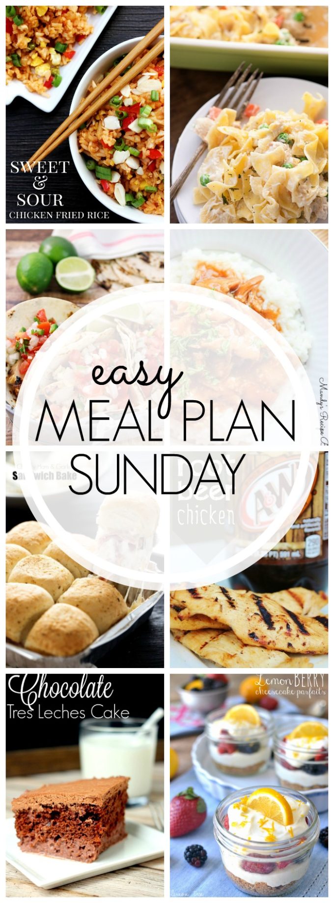 A week of delicious meals all in one place to make your meal planning quick, easy, and tasty!