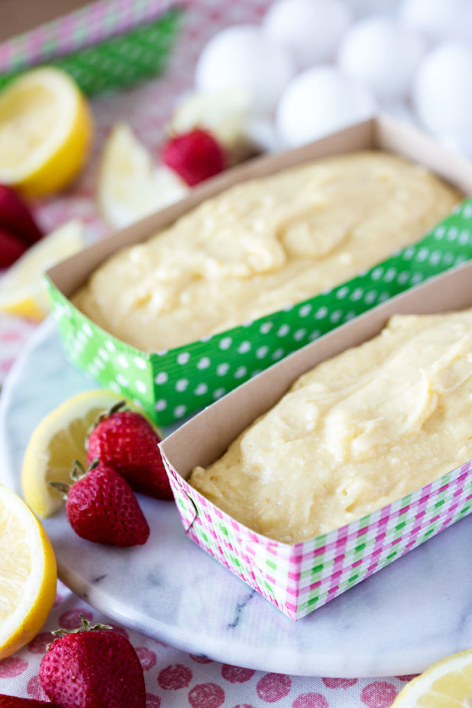 prebaking-Strawberry-lemonade-pound-cake