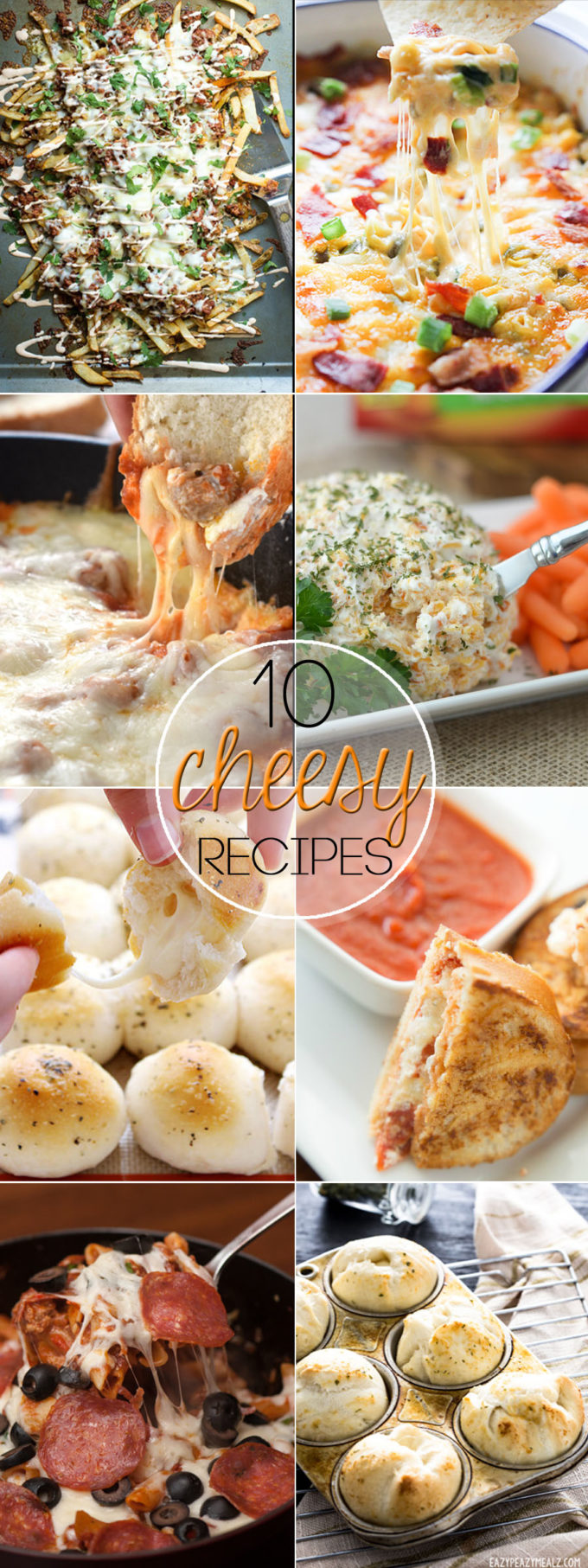 Cheese recipes, 10 cheesy recipes