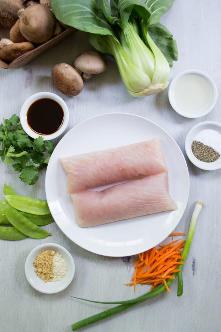 Baked Asian Mahi Mahi Packets Easy Peasy Meals