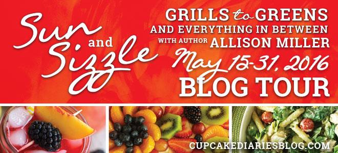 Sun and Sizzle book tour, summer grilling and greens cookbook