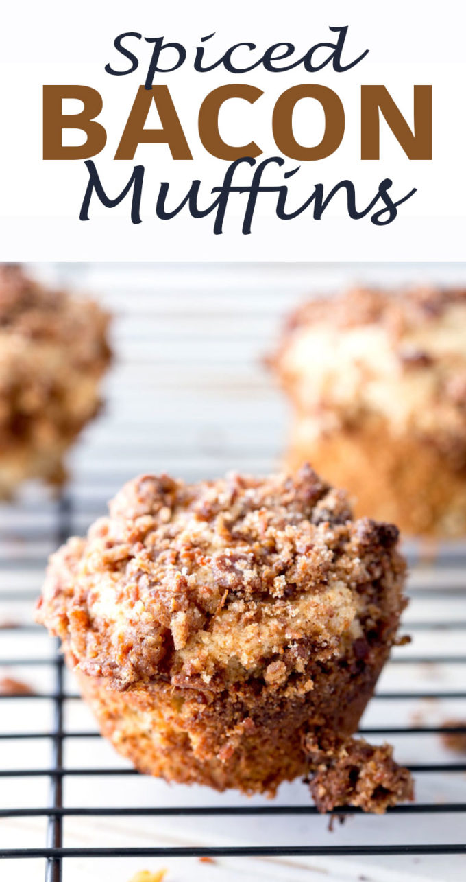 Spiced Bacon Muffins packed with protein, I made these 6 times in a week, they are that good. 