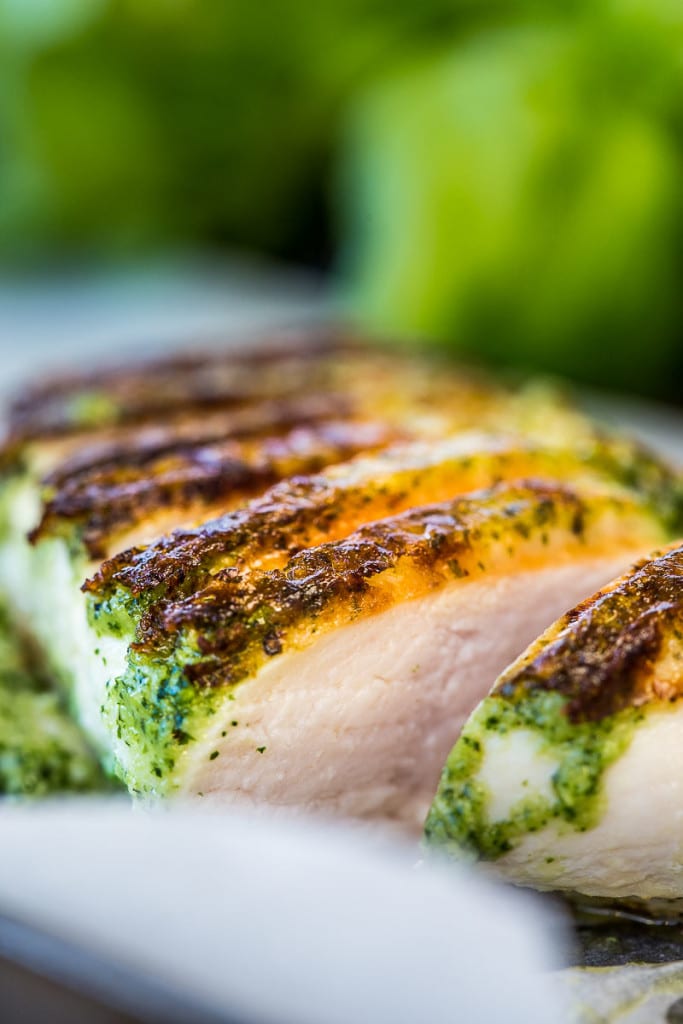 BBQ Basil Pesto Grilled Chicken Easy Peasy Meals