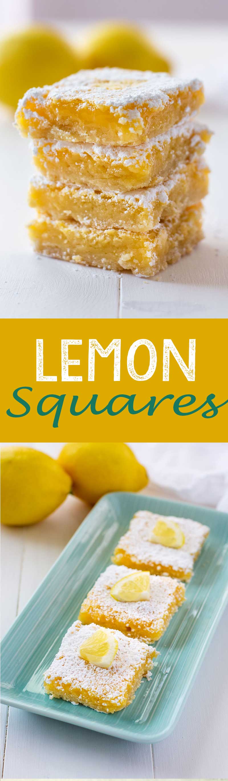 These are a family favorite recipe. Lemon squares are tasty and delicious!