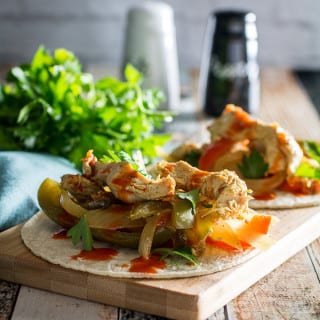 Slow Cooker Chicken Fajitas