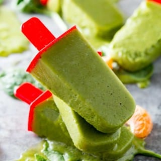 Green Smoothie Popsicles