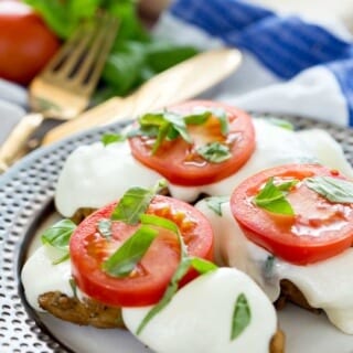 Delicious balsamic caprese chicken