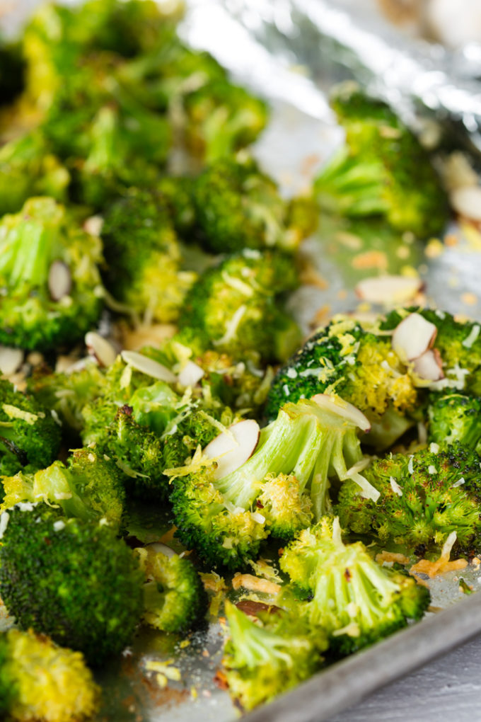 best ever broccoli on a pan 