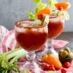 A not so bloody mary, or a virgin michelada