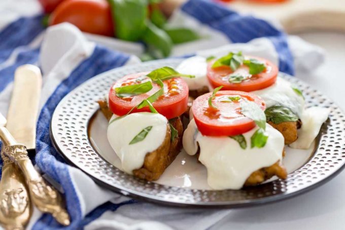 Caprese balsamic chicken reicpe