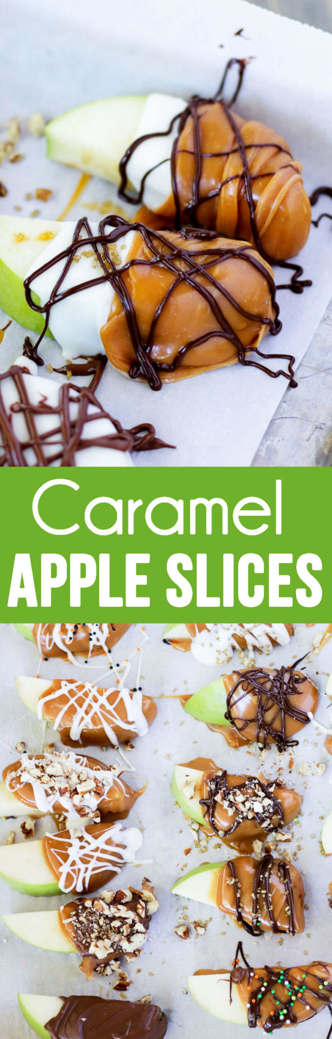 Caramel Apple Slices