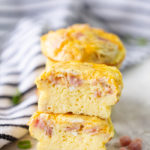 Egg cups, cheddar ham and egg cups, egg muffins are a great low carb keto friendly snack or meal