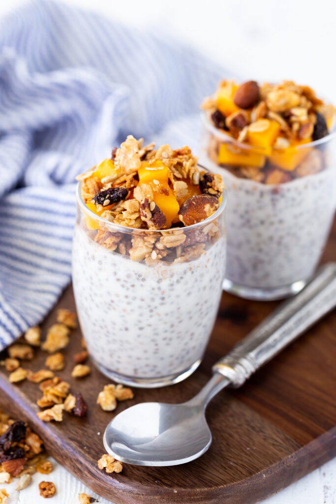 Breakfast Chia Yogurt Pudding Parfait Easy Peasy Meals