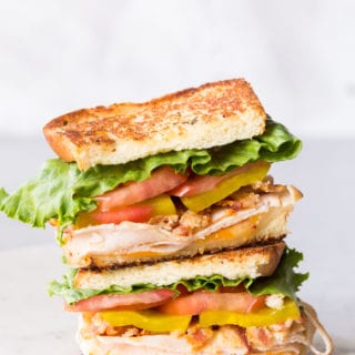 Easy Chicken Club Sandwich