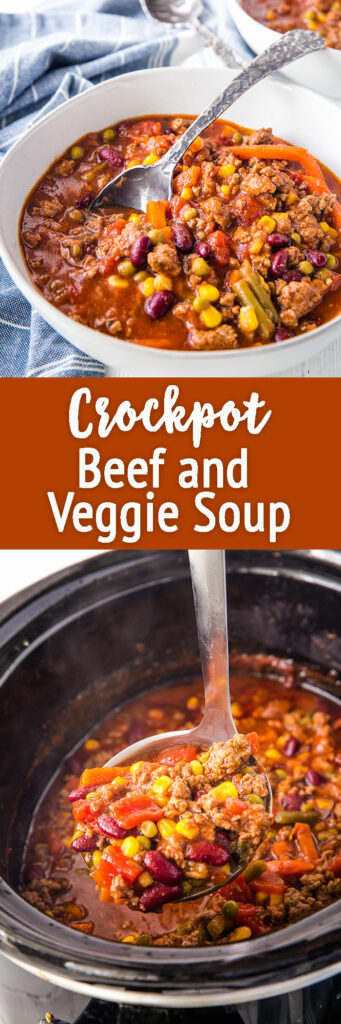 Crockpot Beef and Vegetable Soup - Easy Peasy Meals