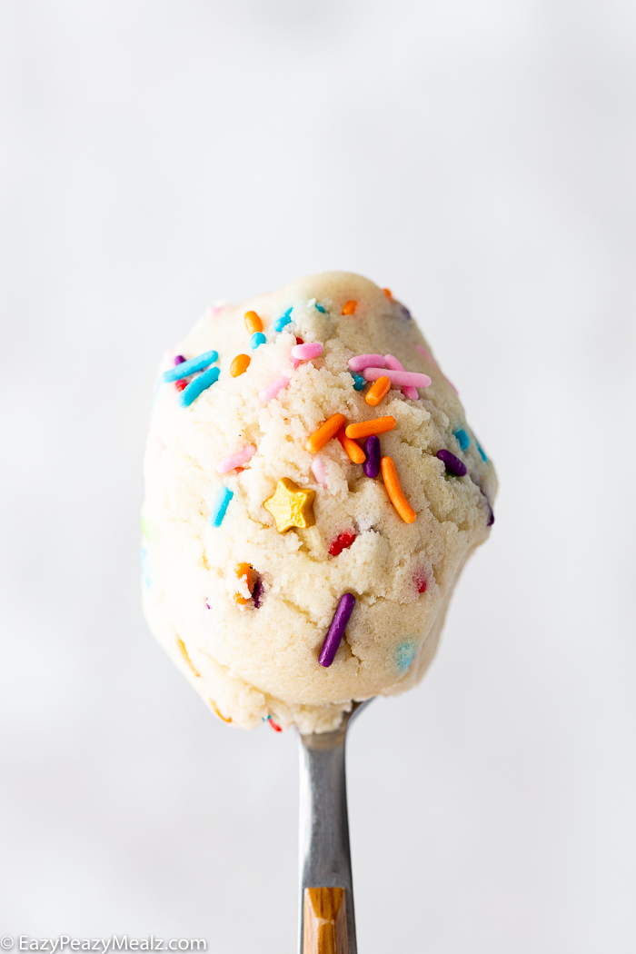 Easy Edible Sugar Cookie Dough (Safe to eat!)