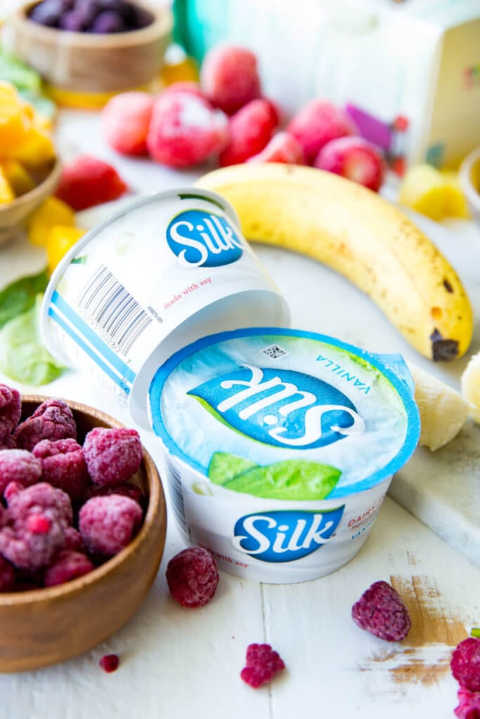 Freezer Smoothie Packs silk dairy free yogurt