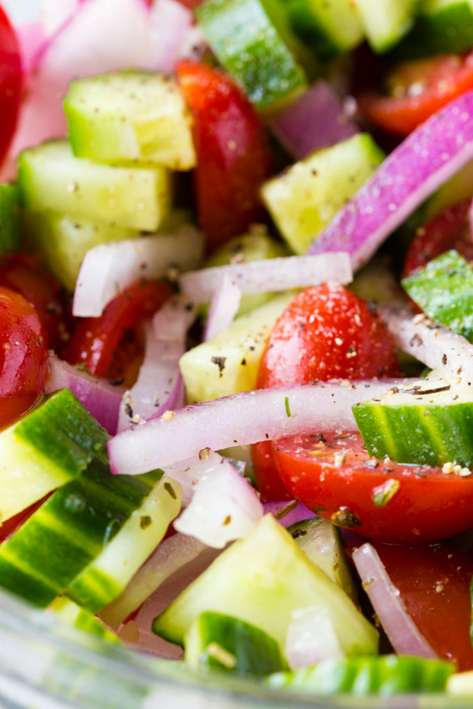 Greek Cucumber salad