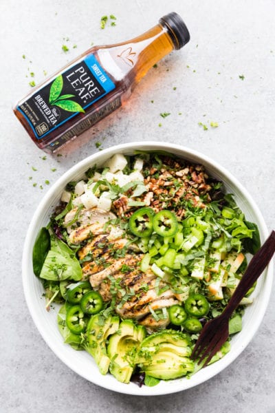 Grilled Chicken Salad with Sweet Tea Infused Dressing