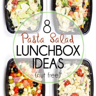 Loaded Veggie Lunchbox Pasta Salad - Fork and Beans