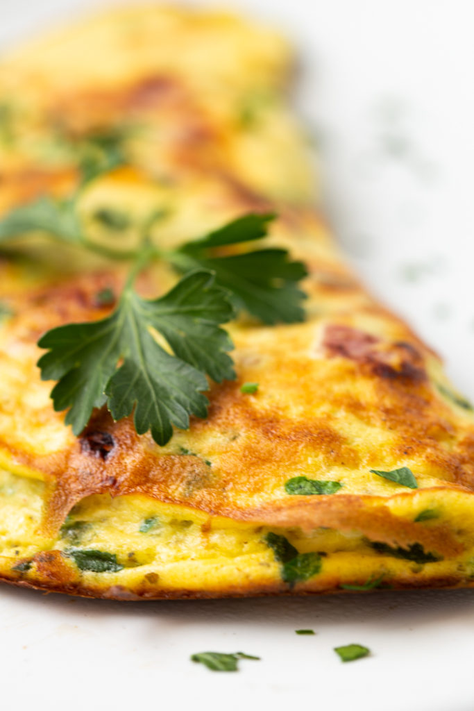 Ham and Spinach Omelette (Keto) Easy Peasy Meals