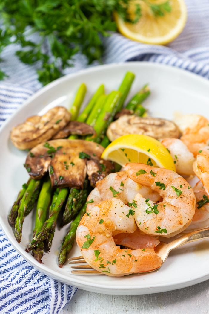 Sheet Pan Greek Shrimp and Broccoli - The Whole Cook