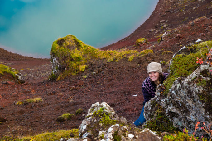 Iceland southern golden circle, kerid crater