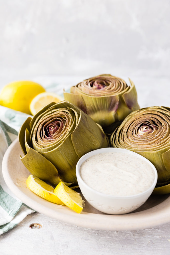 Instant Pot Artichokes. The easiest way to make artichokes ever is the instant pot pressure cooker