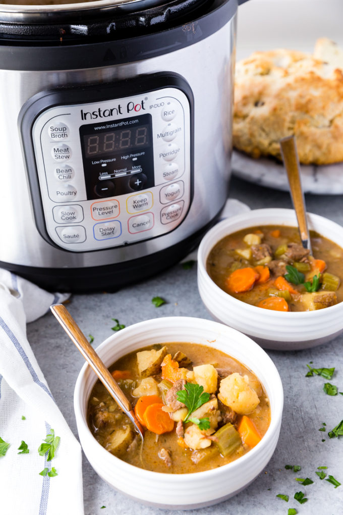 Instant Pot Beef Stew (Slow Cooker) - Easy Peasy Meals