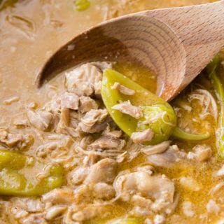 Instant Pot or Pressure Cooker Mississippi Chicken is so flavorful and easy!