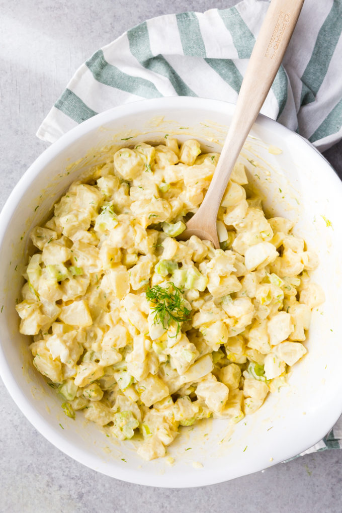 How to make instant pot potato salad