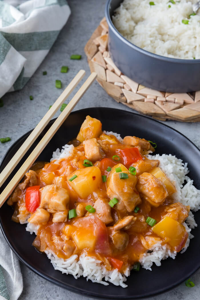 Instant Pot Sweet and Sour Chicken