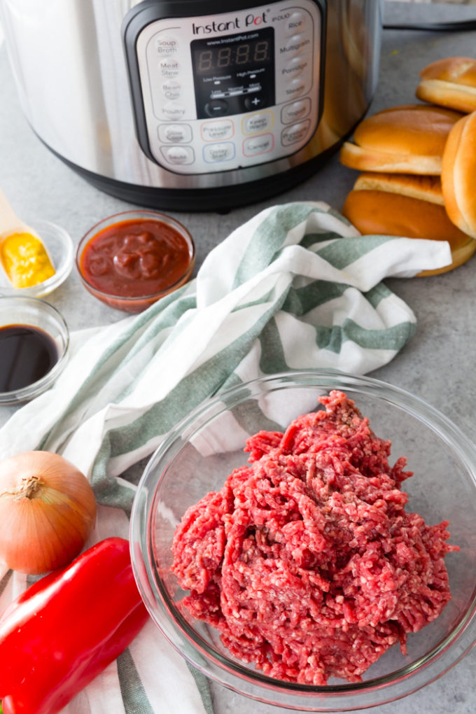 Instant Pot sloppy joes, an easy homemade sloppy Joe mix