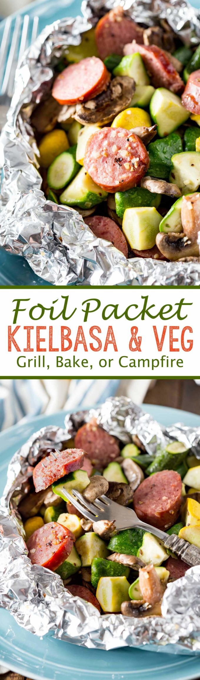 Grilled Garden Vegetable Medley Foil Pack Recipe 