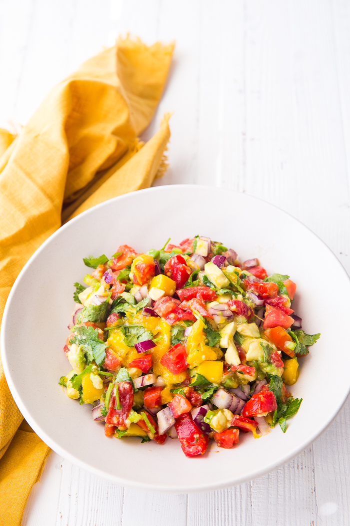 Mango Avocado Salsa - Easy Peasy Meals