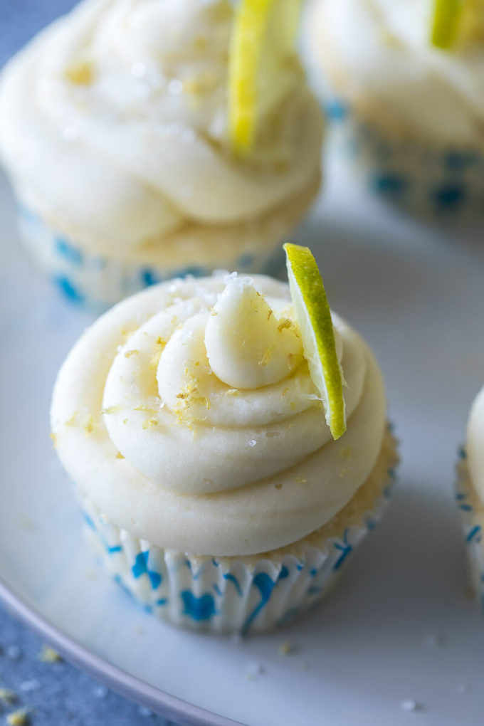 Easy margarita cupcakes perfect for cinco de mayo