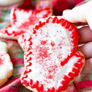 Sugar Cookies that are cut out Christmas Cookies, and fun for decoratiing