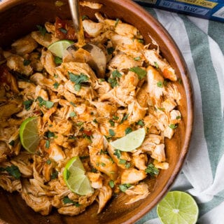 Mexican Shredded Chicken (Pressure Cooker + Slow Cooker)