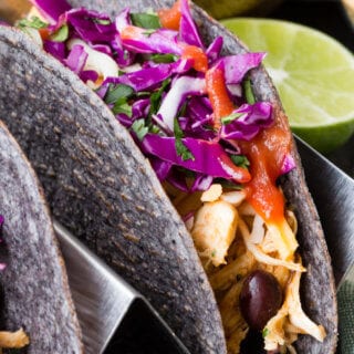 Mexican Shredded Chicken Tacos