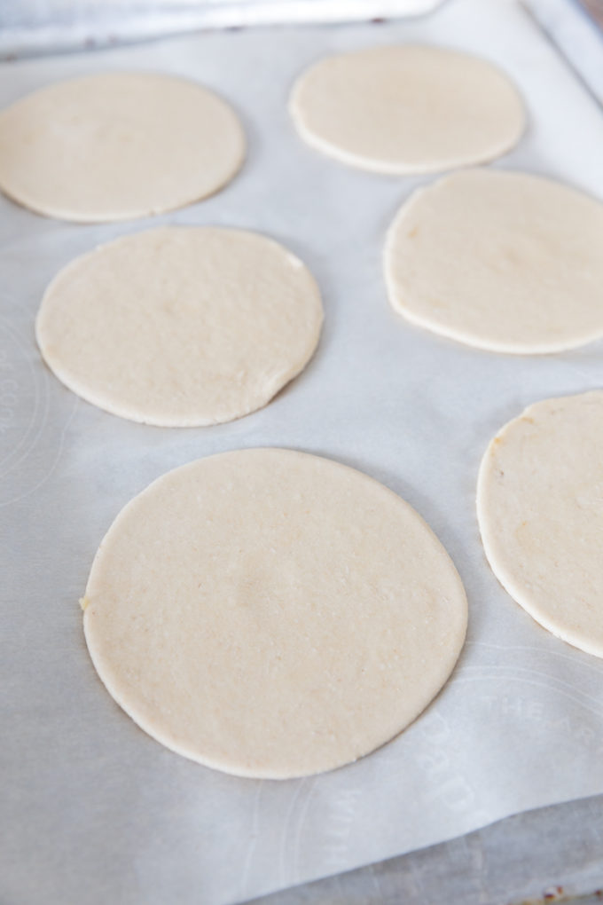 Pizza doughs made in the Rotimatic